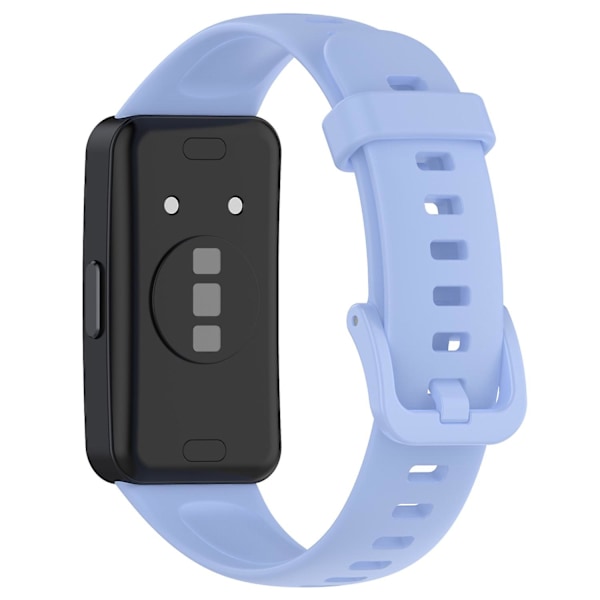 Huawei Band 8 silikoninen kellon ranneke, hengittävä pehmeä ranneke soljella Blue Type M Huawei Band 8