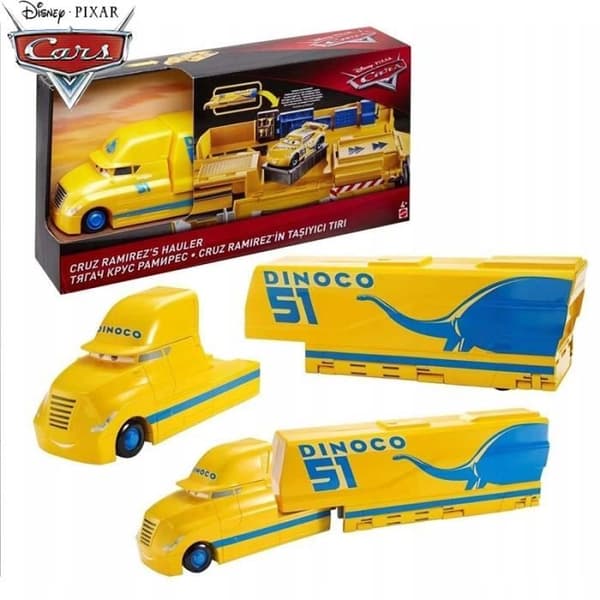 Pixar Cars 3 McQueen Sett - Rød - Plast - Leke for gutter