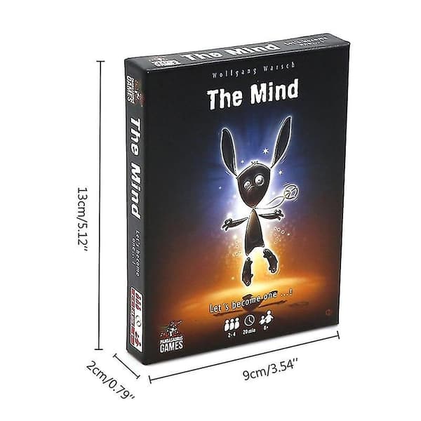 The Mind -korttipeli, seurapeli, pulmapeli, lautapeli, tiimikokemus, interaktiivinen peli