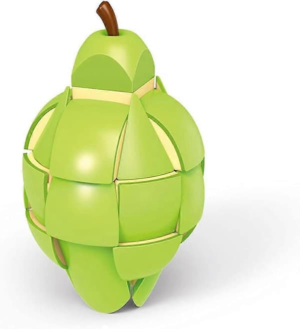 3D Fruktkub 33 Päron Magic Speed Cube Barn Pedagogiska Leksaker Pusselkub Hjärngympa