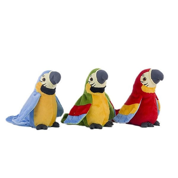 Puhuva papukaija Puhuva lintu sininen