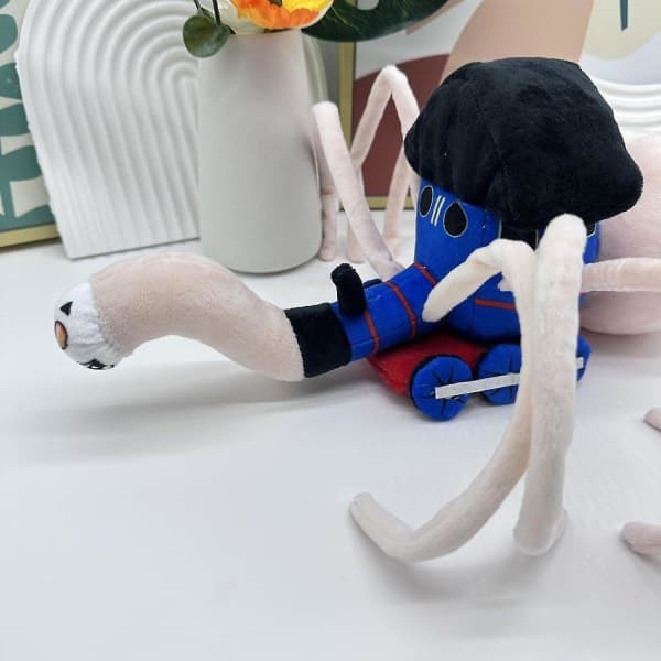 Plush Monster Horror Spider Thomas Plush Figurleker Spider Train Plushleker for Gutter og Jenter Bursdagsgaver