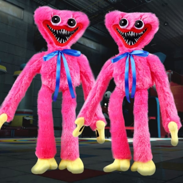 15,8-tommer plyslegetøj, monster-gyser fyldte dukkegaver til drenge og piger Blød plysdukke (pink)