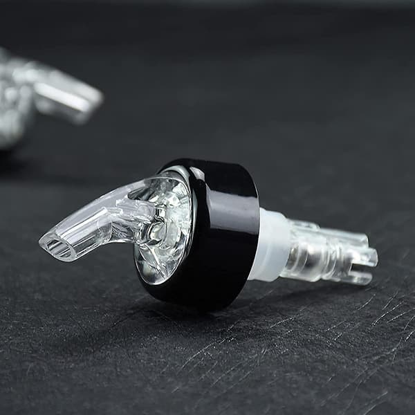 12-pack automatisk uppmätt flaskhällare, 30 ml barpipar som inte läcker, snabbmått för spritdrycker, vin, cocktaildispenser för hemmabaren