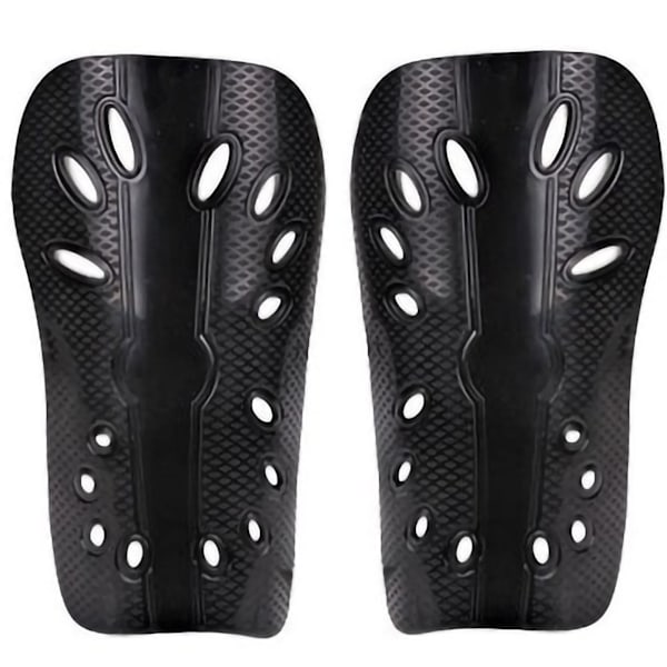 1 Pari Jalkapallo Shin Guards Liukumattomat Mukavat Hengittävät Lapset Aikuiset Paksuuntuneet Urheilun Shin Guards Aikuiset Lapset Black For Adult