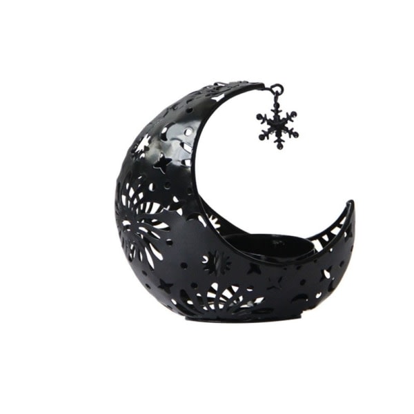Ramadan Ljuslykta Ljusstake Black