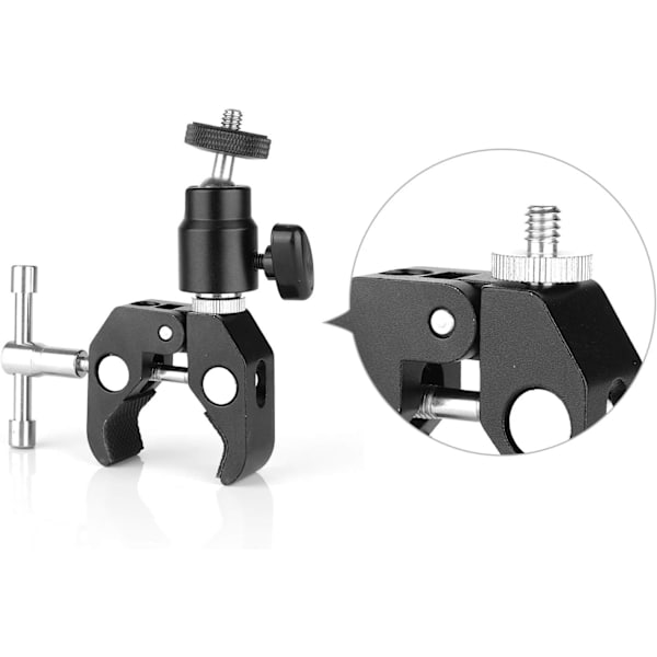 1/4\"-20 naar 1/4\"-20 mannelijke schroefadapter voor statief Standaard statiefbevestigingsschroef Camera schroefadapter Converter, Precisie gemaakt (2 stuks)