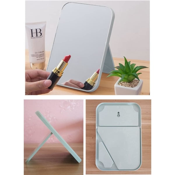 Spejl Super HD Bordspejl Foldebart beslag Designet Makeup Spejl Håndfrit/håndholdt spejl
