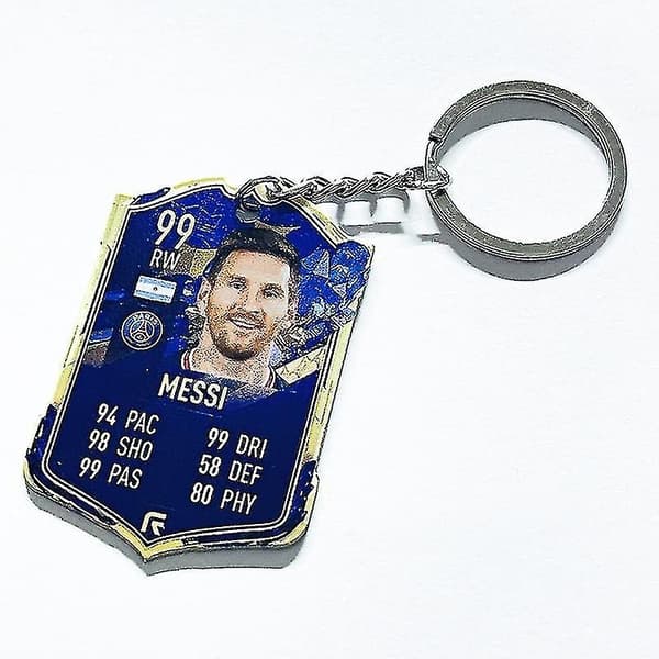 Fodboldklub Nøglering VM Akryl Vedhæng Keychain Paris Messi 99