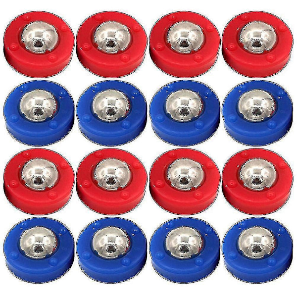 24 stk. Mini Shuffleboard Bordplate Ruller Kuler Shuffleboard Curling Erstatningstilbehør S2024123