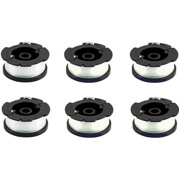 Udskiftningsspole af tråd - Black+Decker - A6481 - Pakke med 6 - Diameter 1,5 mm - Længde 10 m