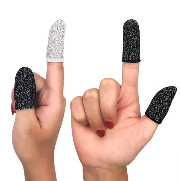 Svettebestandig deksel i sølvfiber for King Glory PUBG Peace Elite Game D