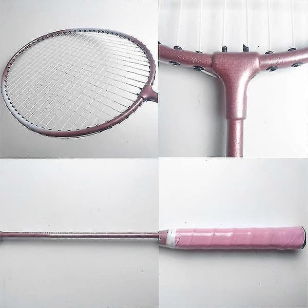 2 stk. Badmintonracketter og bæreveske Sett Badmintonracket Sett Innendørs Utendørs Blue
