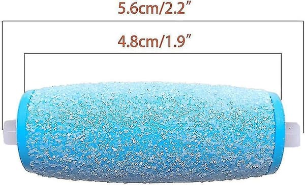 [4-pack] Extra grova ersättningsrullar kompatibla med Scholl Velvet Smooth Express Pedi Electric