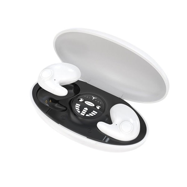 Trådløse hodetelefoner Usynlige sovehodetelefoner White