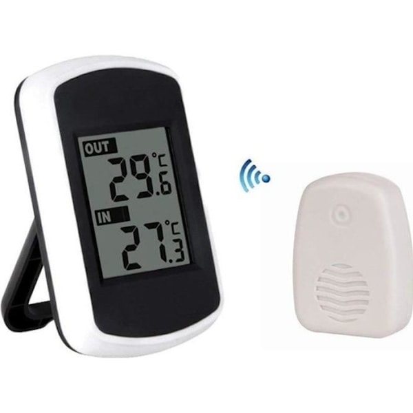 LCD Digital Trådlös Inomhus- och Utomhustermometer
