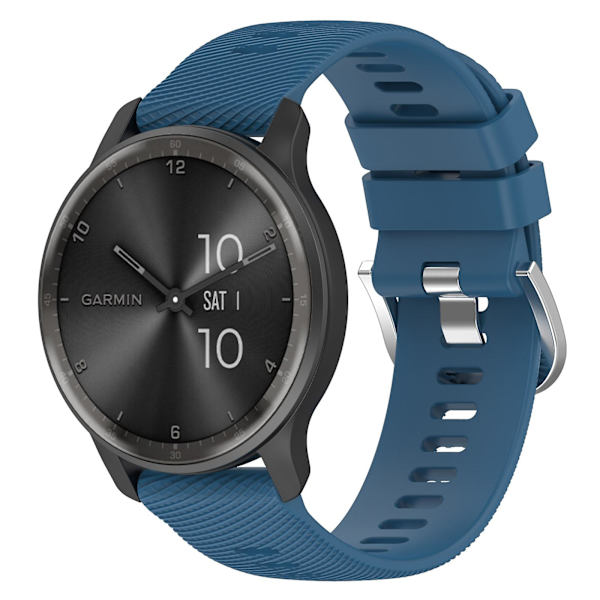 Silikoninen ranneke Garmin Venu 2 -kellolle Blue