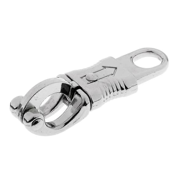 4 x Premium Kvalitet 100 mm Zinklegering Heste Panikkrog/Hurtigudløserclips