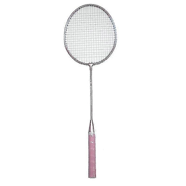 2 st Badmintonracketar och Bärväska Set Badmintonracket Set Inomhus Utomhus Pink