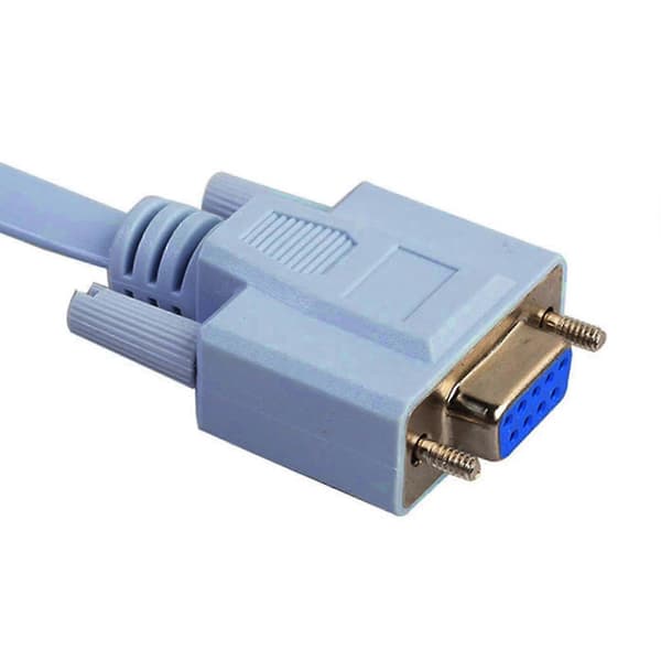 1,5m/59\"\" Db-9 til Rj45 konsollkabel Cisco enhetsadministrasjon seriell adapter