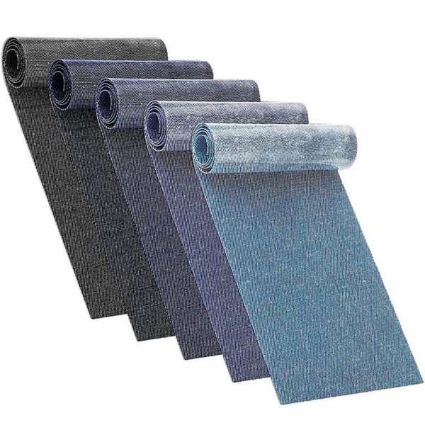 5 ruller/pakke stryge på denim lapper denim lapper store