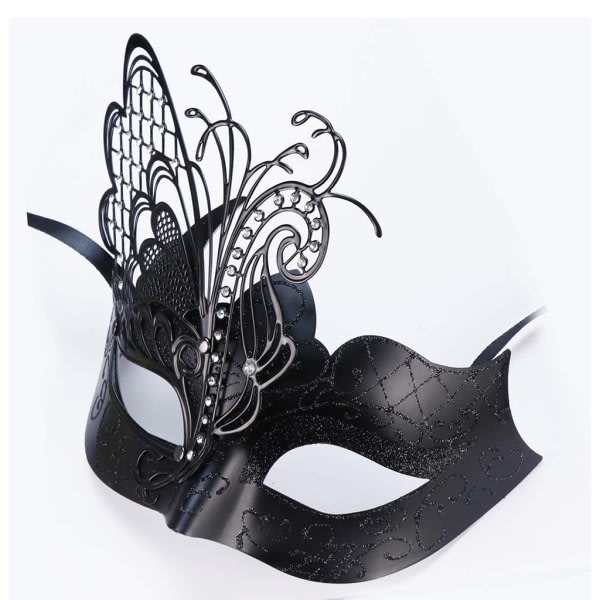 Forskellige Butterfly Rhinestone Metal Venetian Women Mask til M