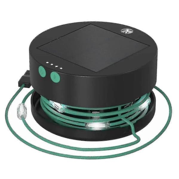 Utendørs Campinglys Solcelle Lyslenke LED Campinglampe Telefonlader Utendørs Gadgets Campingutstyr