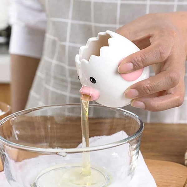 Æggeskiller, opgrader æggeblommehvidseparator, fødevaregodkendt keramik