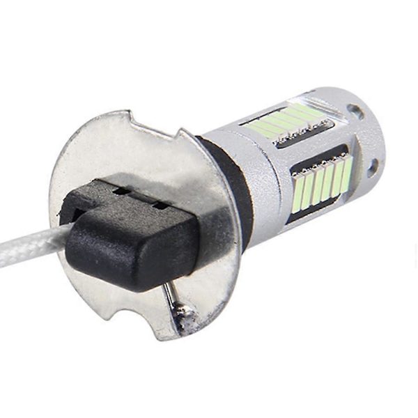 2 st H3 10W 30 SMD-4014 LED-dimlampor för bil, DC 12V Ice Blue Light