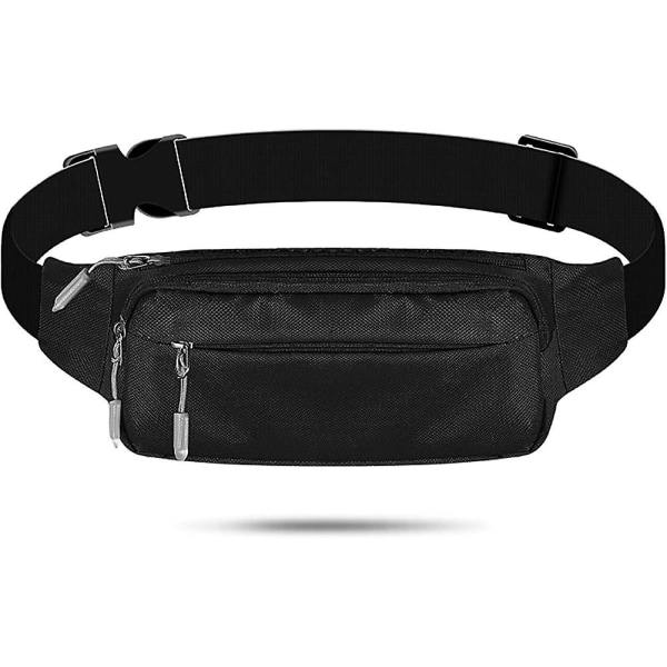 Bumbags ja vyölaukku Acsergery lahjat naisille, miehille, kolminkertainen taskumalli bumbag
