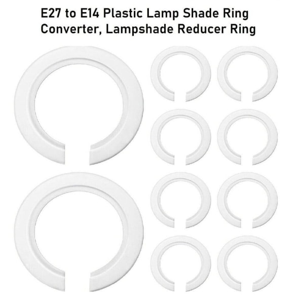 Lampskærm reduceringe Lampskærm Ring Adapter Lampholder