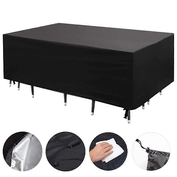 Utendørs Bordtrekk Hagemøbeltrekk Beskyttelsestrekk Hage Utendørs Møbelsett Trekk 123x123x71cm