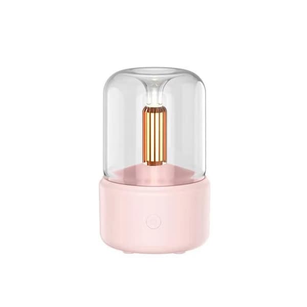 120 ml bærbar elektrisk luftfukter, kjølig tåke, LED nattlys og aromaoljediffuser