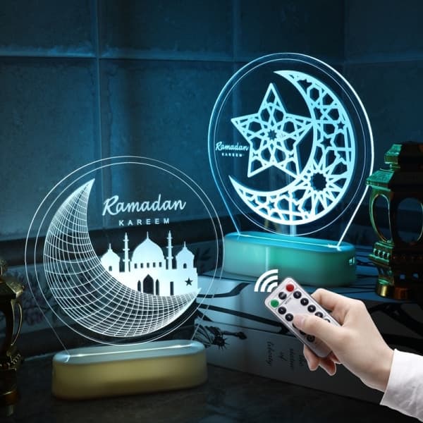 Ramadan LED-koriste, mubarak kareem eid mubarak