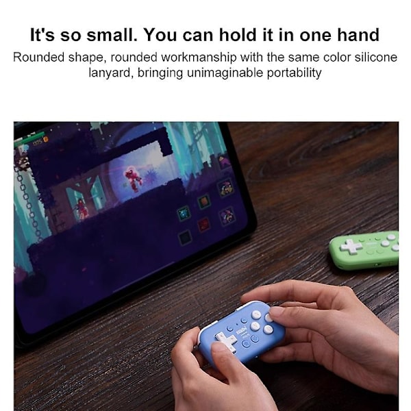 8Bitdo Micro Bluetooth Controller Blue