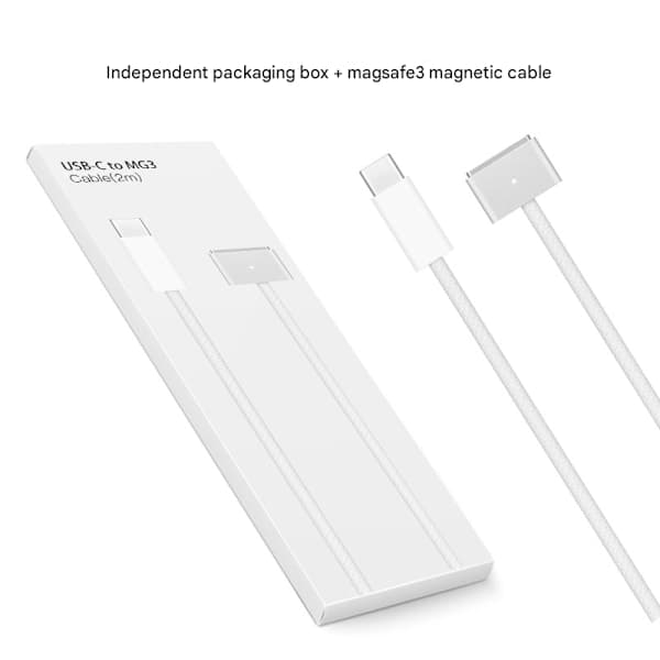 Magnetisk USB C til Magsafe 3 ladekabel (140w), magnetisk ladekabel
