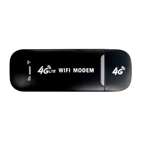 4G LTE Adapter WiFi Dongle, 4G LTE USB Modem Trådløst USB Nettverkskort, 150 Mbps WiFi Modem 4G USB Wi-Fi Router