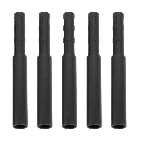 5-pack Golf Skaftförlängningar Grafit Golf Skaftförlängningsstavar Universal Lättviktsförlängning för Järn Trä Putter