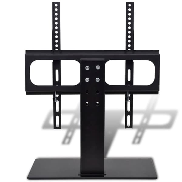 vidaXL TV-teline jalalla 400 x mm 23\" - 55\" Musta
