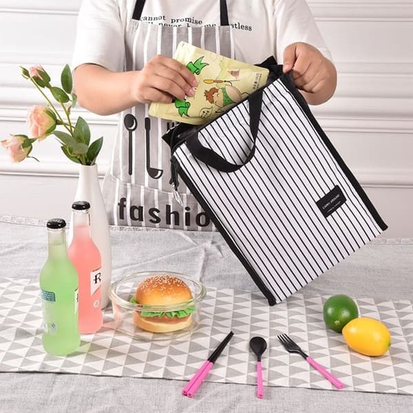Termo Madpose - MLBQ - 2-pak - Bærbar - Isoleret - Nylon - 24x17x35 cm - Sort - Til Kvinder, Børn, Mænd