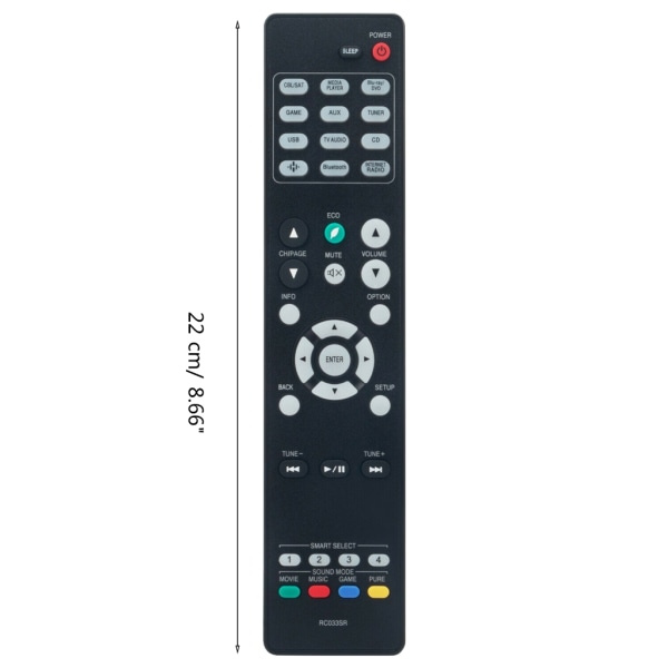 Ersättningsfjärrkontroll RC033SR för Marantz RC033SR SR1505 1506 1507 SR5007 5008 5009 5012 5015 AV Surround Receiver