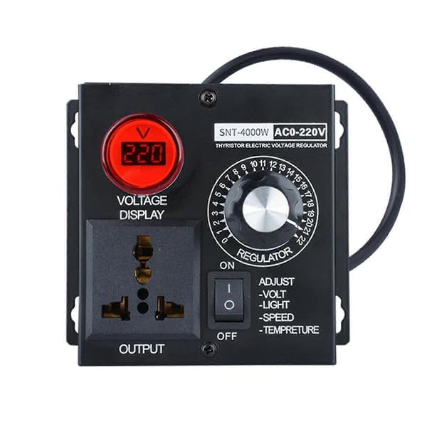 120v~220v 15a Elektrisk Motor Variabel Hastighedsregulator 4000w Ac Motorhastighed