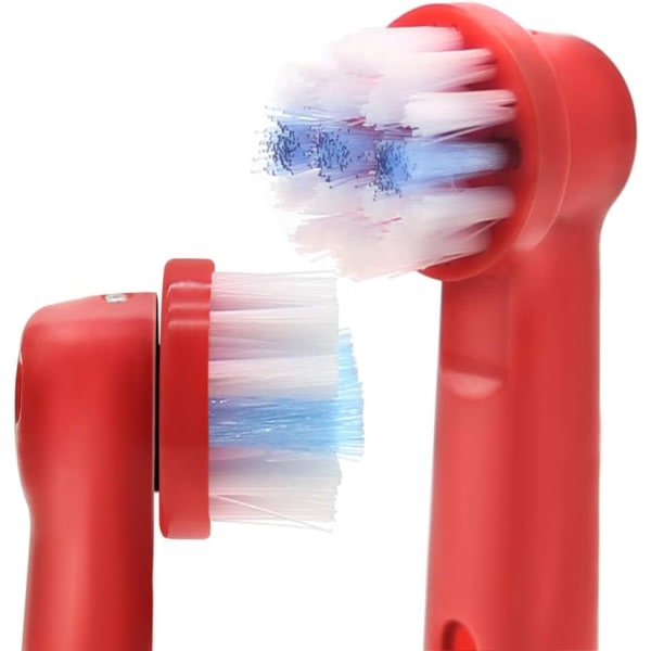 16 barns tannbørstehoder kompatible for Oral B, elektriske tannbørstehoder for barn kompatible med Braun erstatningshoder