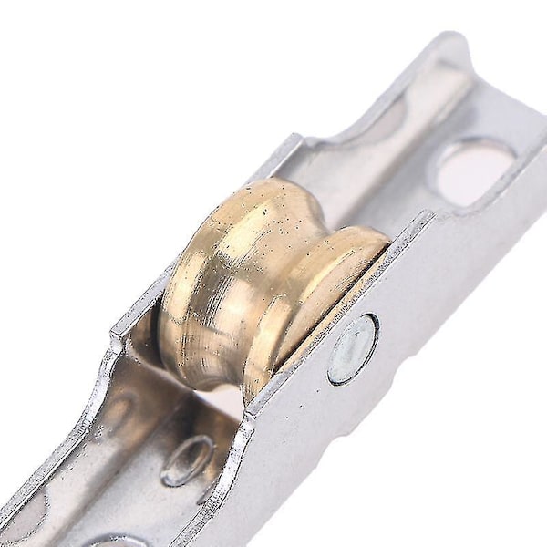 10mm 4stk Rustfrit Stål Vindue Trisse Skydedør Rulle Løber Hjul Spor Trisse Lydløs Hjul Spor Trisse Møbler
