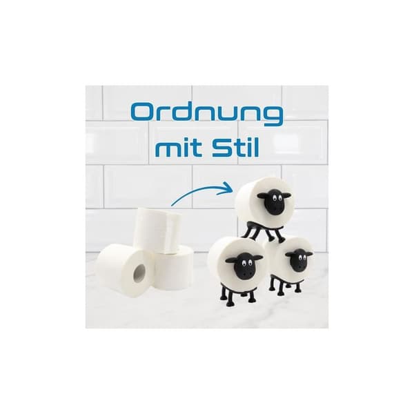 WC-paperiteline 38 ja 42 mm rullille - Lammas - 3 kpl:n pakkaus