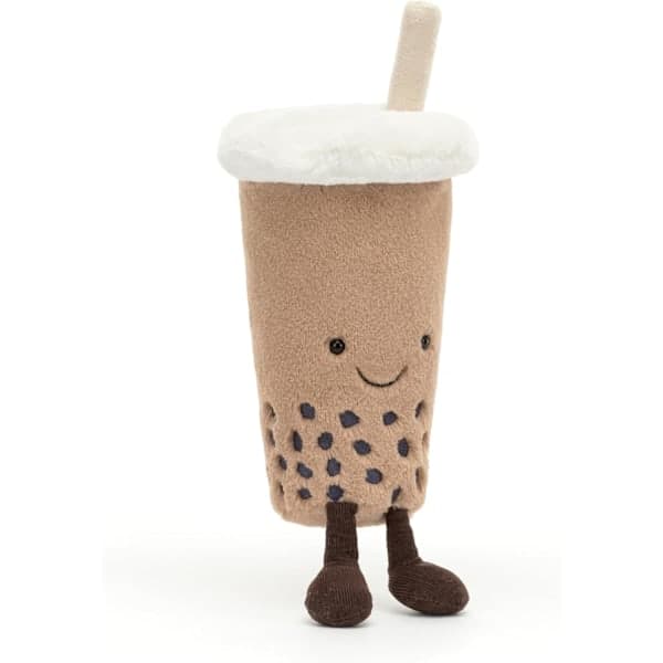 Jellycat Amuseables Bubble Tea -pehmolelu, 8,5 tuumaa | Juomapehmolelu | Hauska lahja