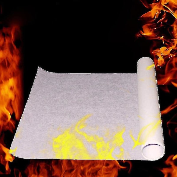 5 st 20*25cm Eldpapper Flash Flame Papper Eldpapper Magiska Rekvisita Effekt