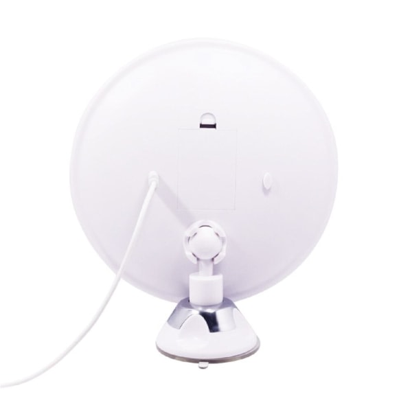 UNIQ Imumeikkipeili LED-valolla ja x10-suurennoksella - Valkoinen