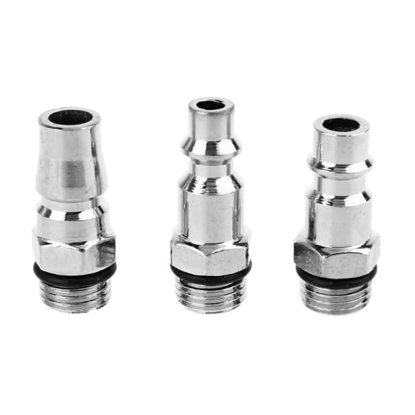 3-delt luftledning koblingsbeslag US JP EU sæt Hurtigkobling 1/4 NPT stik Kompressor Luftkompressor Tilbehør