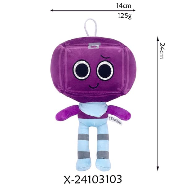Jud- Dandy's World Pehmolelunukke Big purple head